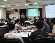 戴朝昕授課現(xiàn)場