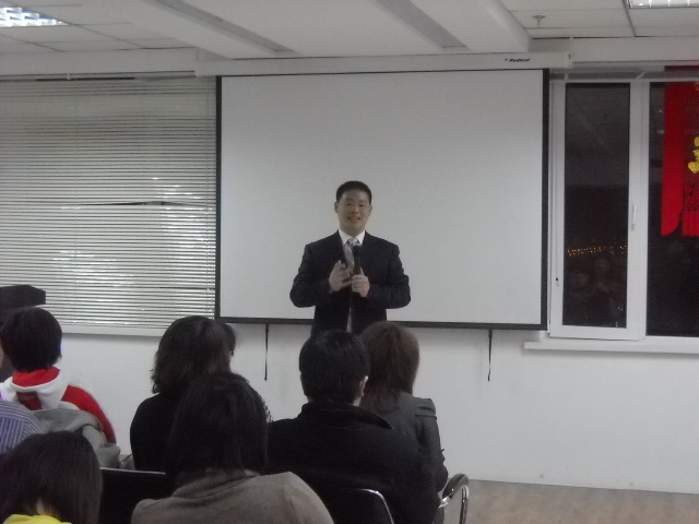 孫百川授課見證