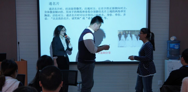 王麗茗授課見證